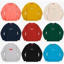 超激得品質保証 シュプリーム SUPREME BOX LOGO CREWNECK SWEATSHIRT 2026秋冬 肌に馴染みやすい シュプリームブランドスーパーコピー プルオーバーパーカー 多色選択可