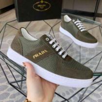 2026秋冬 スニーカー  プラダ PRADA 3色可選 プラダブランド コピー 活用できるアイテム フラットシューズ 優しい履き心地