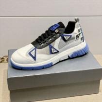 スタイリッシュな印象 プラダブランド 偽物 通販 エスバドリーユ 2026秋冬 プラダ PRADA スニーカー 履き心地のいい
