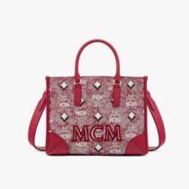 エムシーエム コピー MCM 人気販売中 2026秋冬 トートバッグ ヴィンテージ モノグラム ジャカード 手持ち&ショルダー掛け Sサイズ25x19cm  3色可選 エムシーエム トートバッグコピー.54.