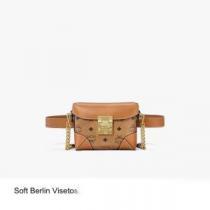 売れ筋のいい エムシーエム コピー MCM 【激安】 2026秋冬 MCM Soft Berlin Visetos ウエストバック 斜め掛けバッグ エムシーエムバッグコピー 18x14cm.54.