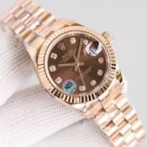 日付表示 お買取より三年保証 2026秋冬 上級全自動フライホイール機械 ロレックス ROLEX 4色可選 女性用腕時計 ステンレス サファイヤクリスタル風防.196.