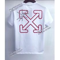 2026 著名人の着用 OFF-WHITE オフホワイト Tシャツ/半袖コピー VOG コピー 流行に関係なく長年愛用できる 柔らかい手触り