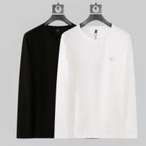 長袖Tシャツ ラウンドネック 2色可選 2026秋冬 アルマーニ ARMANI 快適な着心地 魅力ファッション EMPORIO ARMANIコピー ブランド