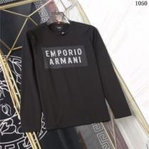 3色可選 長袖Tシャツ 着回し度抜群 2026秋冬 アルマーニ ARMANI 個性的なデザ EMPORIO ARMANIブランドコピー
