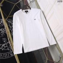 2026秋冬 アルマーニ ARMANI 3色可選 長袖Tシャツ EMPORIO ARMANIコピーブランド シンプル 選べる極上