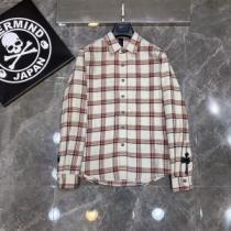 2025秋冬 長袖シャツ  オリジナル クロムハーツ CHROME HEARTS 上品な輝きを放つ形 クロムハーツコピー チェック