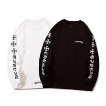 男女兼用 2026秋冬 優しいフィット感 クロムハーツ CHROME HEARTS プリント クロムハーツコピー ブランド 2色可選 長袖Tシャツ