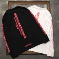 大好評 2026秋冬 プリント クロムハーツ CHROME HEARTS クロムハーツ偽物ブランド 長袖Tシャツ 男女兼用 着心地満点