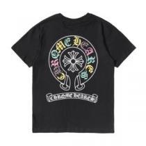 高級感ある 2026春夏 2色可選 クロムハーツ CHROME HEARTS クロムハーツ偽物ブランド プリント Tシャツ 着心地満点