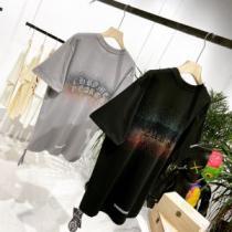2025春夏 クロムハーツ CHROME HEARTS Tシャツ ラウンドネック 2色可選 高品質 レイヤード風/重ね着風 クロムハーツスーパーコピー 激安