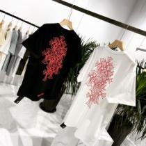 超目玉 2色可選 Tシャツ プリント 2025春夏 クロムハーツ CHROME HEARTS 縦には伸びにくい 通気性に優れた クロムハーツ偽物ブランド