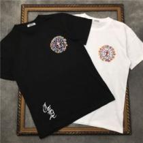 人気ブランド  2026春夏 クロムハーツ CHROME HEARTS 2色可選 プリント Tシャツ デザイン性の高い クロムハーツ偽物ブランド