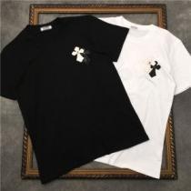選べる極上 クロムハーツブランド コピー 2色可選 レジャー Tシャツ プリント 2026春夏 クロムハーツ CHROME HEARTS