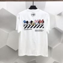 耐久性に優れ 2026春夏 Off-White半袖Tシャツ 定番の丸襟デザインはシンプル オフホワイトブランド 偽物 通販