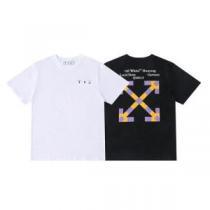 2026春夏 文様を作る古典工芸 Off-Whiteスーパーコピー オフホワイト半袖Tシャツ ★安心★追跡付 個性的でおしゃれなプリントデザイン