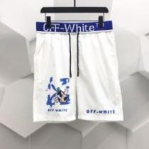 2026春夏 ストレッチで腰を引き締める Off-Whiteショートパンツ 脚部にロゴプリント オフホワイトブランド コピー 人気商品
