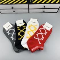 2026 コスパ最高のプライス 人気ブランド Off-Whiteスーパーコピー オフホワイト靴下 純綿の品質