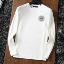 長袖Tシャツ 2色可選 縦には伸びにくい 人気ブランド ヴェルサーチコピー ブランド 2026秋冬 ヴェルサーチVERSACE