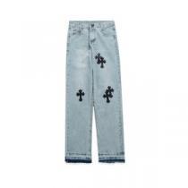 クロムハーツコピー スタイルアップ効果 抜群な楽チン感ある大定番 クロムハーツ CHROME HEARTS 2026秋冬 デニムパンツ メンズ ビンテージ加工