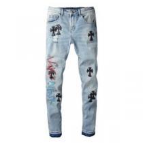 2026秋冬 ジーパン パンツ クロムハーツ CHROME HEARTS 定番のアイテム クロムハーツコピー テーパードデニムパンツ ぐんぐん伸びるストレッチなデニム