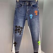 クロムハーツ偽物ブランド 優しい色合い 2026秋冬 ウォッシュタイプのデニム クロムハーツ CHROME HEARTS しっかりとしたデニム地 ジーパン パンツ