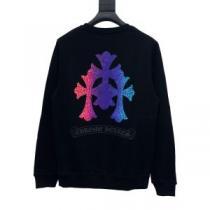 2色可選 クロムハーツ偽物ブランド プルオーバーパーカー 2026秋冬 ロゴパーカー クロムハーツ CHROME HEARTS 高品質 人気 プリントパーカ