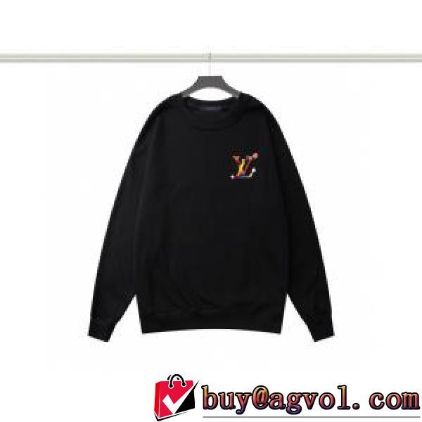 2026秋冬 ルイ ヴィトン LOUIS VUITTON 2色可選 海外セレブ愛用 ルイ ヴィトン偽物ブランド プルオーバーパーカー 男女兼用パーカー