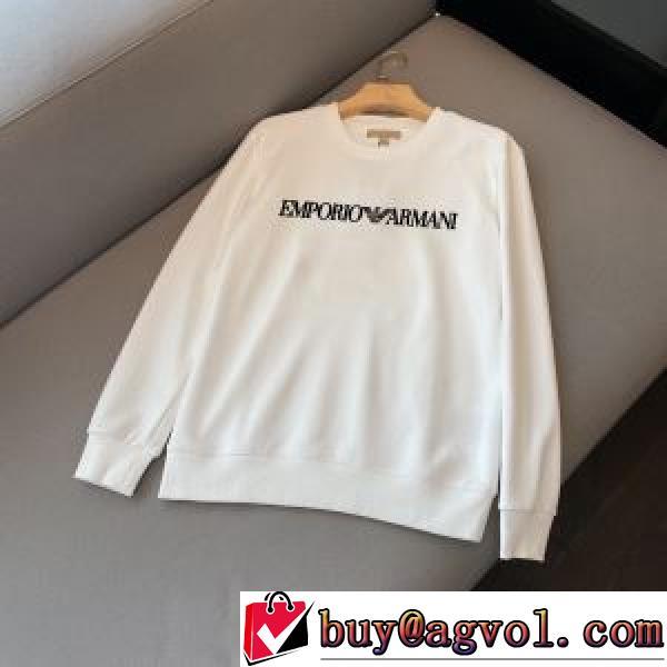 2026秋冬 ジップパーカー 人気新品★超特価★ アルマーニ プルオーバーパーカー ARMANI ブランドコピー