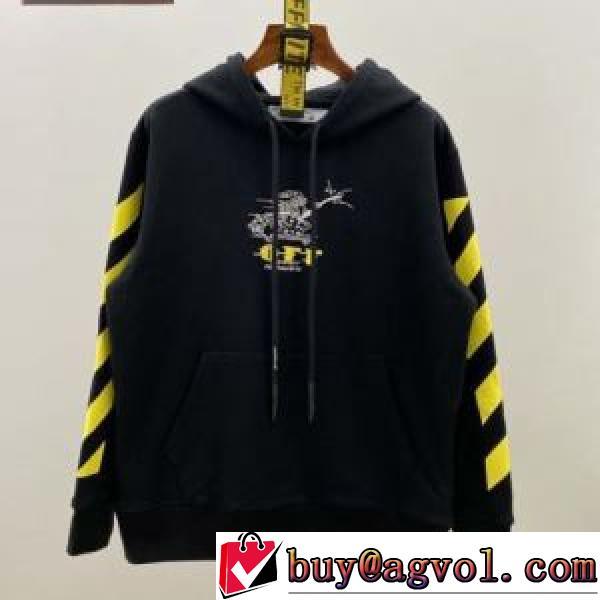 2026秋冬 Off-White オフホワイト 着心地抜群 OFF-WHITE オフホワイトコピー ブランド パーカー ビンテージ感ある