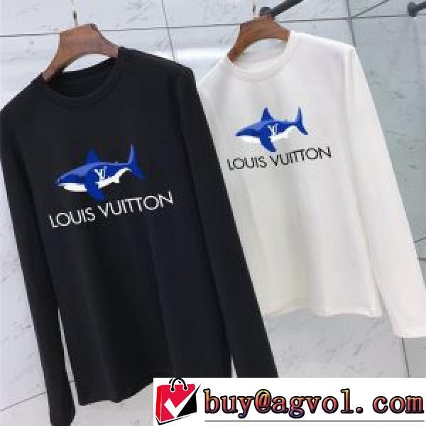 個性的 長袖Tシャツ 2色可選 2026秋冬 ルイ ヴィトン LOUIS VUITTON 快適な着心地 ルイ ヴィトンブランド 偽物 通販