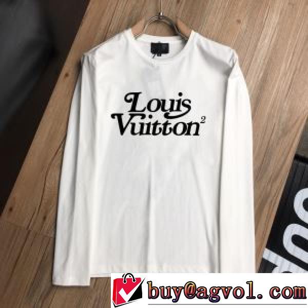 長袖Tシャツ 2色可選 希少価値大 暖かみのある肌触り 2026秋冬 ルイ ヴィトン LOUIS VUITTON ルイ ヴィトンスーパーコピー 激安