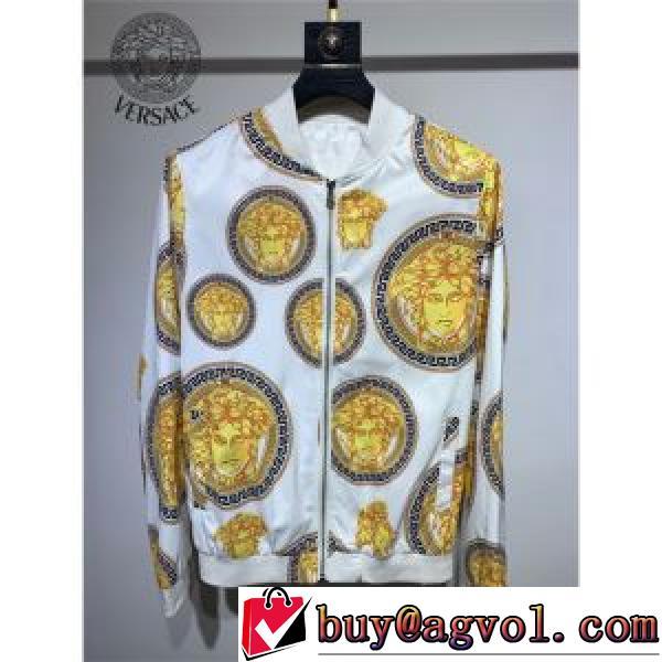 選べる極上 ジャケット 花プリントデザインジャケット 2026秋冬 ヴェルサーチVERSACE ヴェルサーチスーパーコピー ブルゾン 堪能できるコート