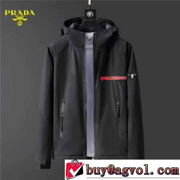希少価値大！2026秋冬 ジャケット プラダ ブルゾン PRADA ブランド コピー こだわりのコート