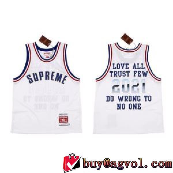 芸能人に愛用者続出 シュプリーム SUPREME 2026秋冬 Mitchell Ness Jersey タンクトップ SUPREMEブランド 偽物 通販