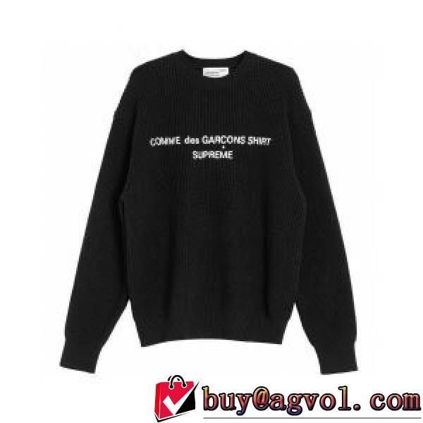 シュプリーム Supreme CDG Cotton Sweater ニットウェア セーター 優しい色合い 2026秋冬 2色可選 弾力性に優れ SUPREMEスーパーコピー