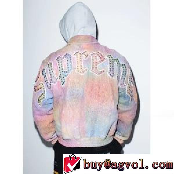 着心地抜群 2026秋冬 フェイクファー製のコート 革ジャンパー ジャケット シュプリーム SUPREME 2色可選 ステンカラーコート シュプリームコピー