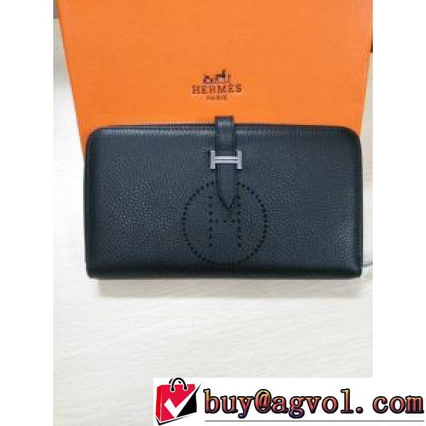 2026春夏 エルメス HERMES エルメスブランド コピー 長く愛用できる 長財布 牛革/レザー 爆買いセール.160.