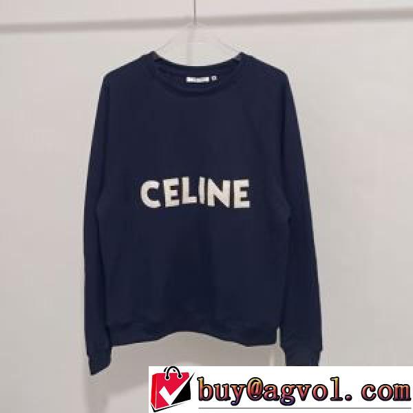 セリーヌコピーブランド 2026秋冬 セリーヌ CELINE 極上の着心地 プルオーバーパーカー 英字