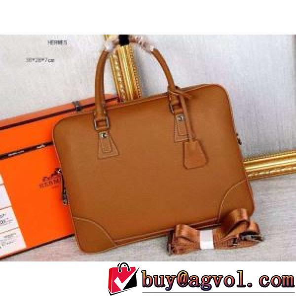 2色可選 2026春夏 エルメス HERMES エルメスコピー 抜群な楽チン感ある大定番 ビジネスバッグ ショルダーベルト付 通勤 バッグ .60.