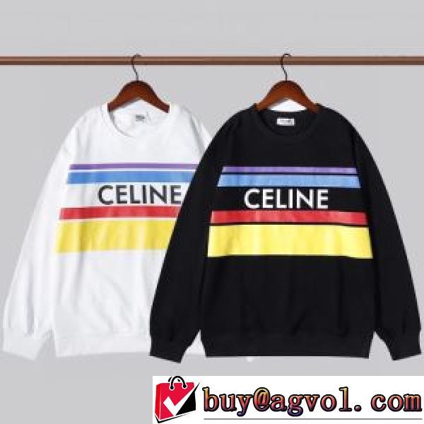 スタイリッシュ 2026秋冬 セリーヌ CELINE 高級感ある プルオーバーパーカー 2色可選 セリーヌスーパーコピー 代引