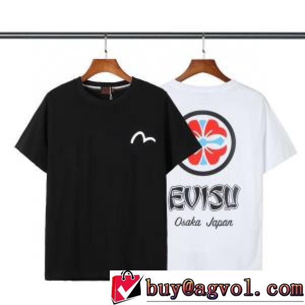 2026春夏 エヴィス EVISU カッコいい印象を付ける 大絶賛の履き心地! エヴィス コピー ブランド 2色可選 Tシャツ