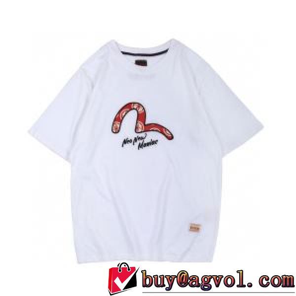 エヴィス スーパーコピー 代引 オリジナル 2026春夏 エヴィス EVISU 極上の着心地 Tシャツ