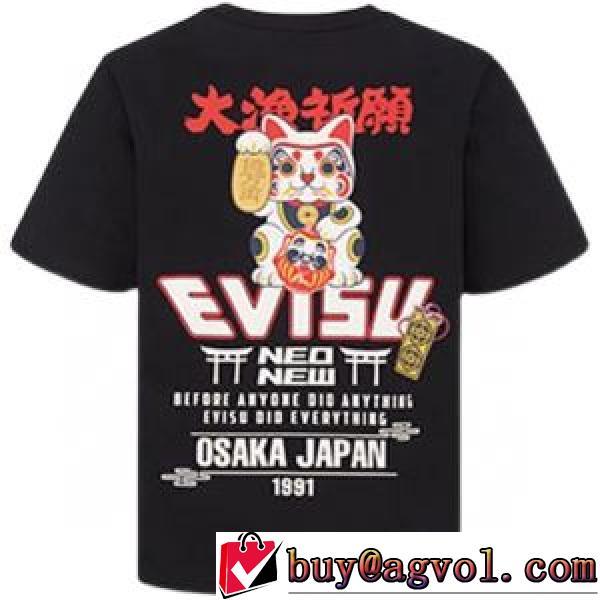 2026春夏 Tシャツ お洒落に魅せる 2色可選 カッコいい印象を付ける エヴィス EVISU エヴィス コピー