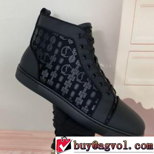 2025秋冬 クリスチャンルブタンスーパーコピー 激安 ハイトップシューズ Christian Louboutin 今一番HOTな新品 抗菌?防臭加工