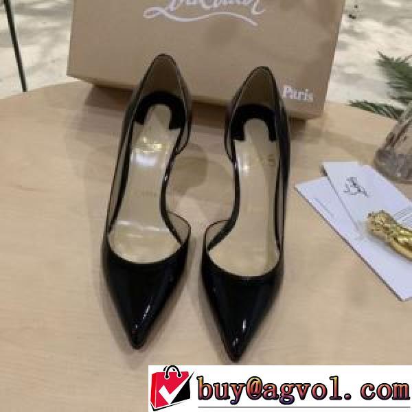 2025秋冬 実用性に溢れるアイテム クリスチャンルブタン Christian Louboutinコピーブランド ハイヒール 2色可選 程よい高さ