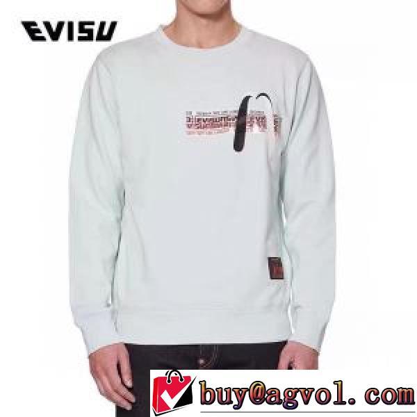 プルオーバーパーカー 人気販売中 エヴィス スーパーコピー 2026秋冬 エヴィス EVISU 2色可選