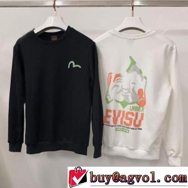エヴィス EVISU 幅広いジャンル 2色可選 プルオーバーパーカー 2026秋冬 エヴィス 偽物ブランド 高品質 人気