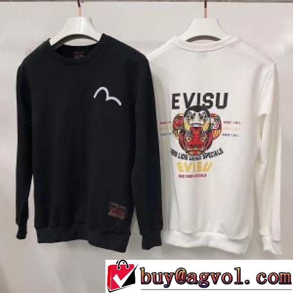 2026秋冬 エヴィス EVISU 2色可選 プルオーバーパーカー 人気ブランド  英字 エヴィス コピー
