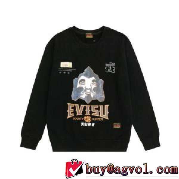 エヴィス EVISU 2色可選 プルオーバーパーカー 2026秋冬 エヴィス ブランドコピー 派手 魅力ファッション
